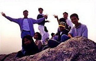 VSA at GrandFather Mountain in Fall 97 Break